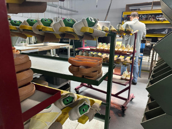 Natural and sustainable materials used to make Little Fierce kids shoes