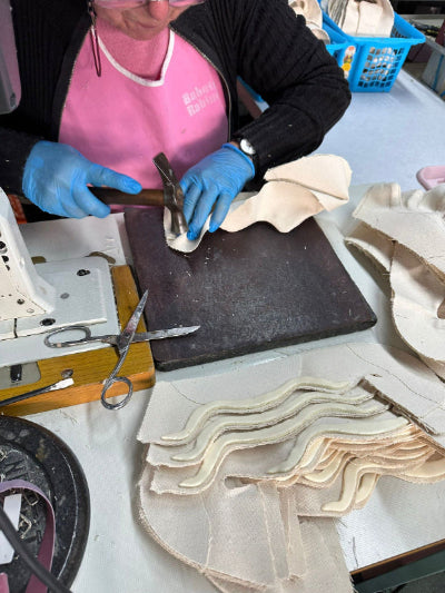 Handcrafting Little Fierce Alpha sneakers in a family-run factory in Portugal